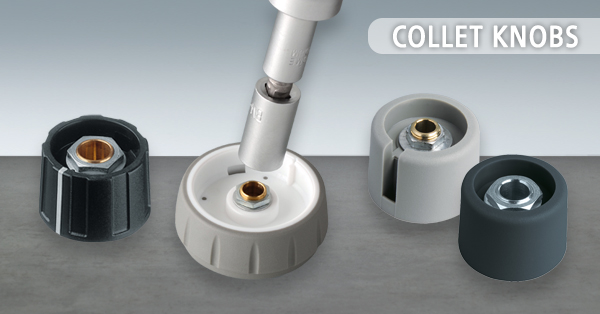 Collet fixing tuning knobs