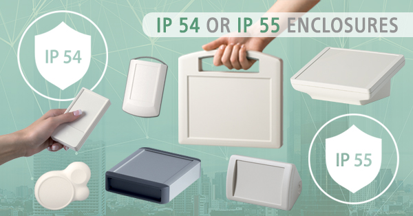 Specifying IP54 and IP55 sealed plastic enclosures